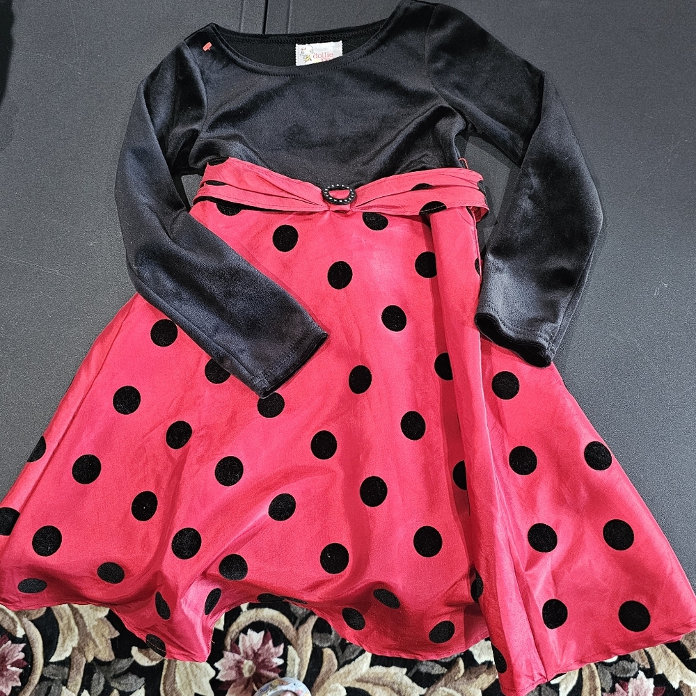 Dollie & Me Fancy Dress Size 5 Dollie and Me L👀K Dolly Holiday